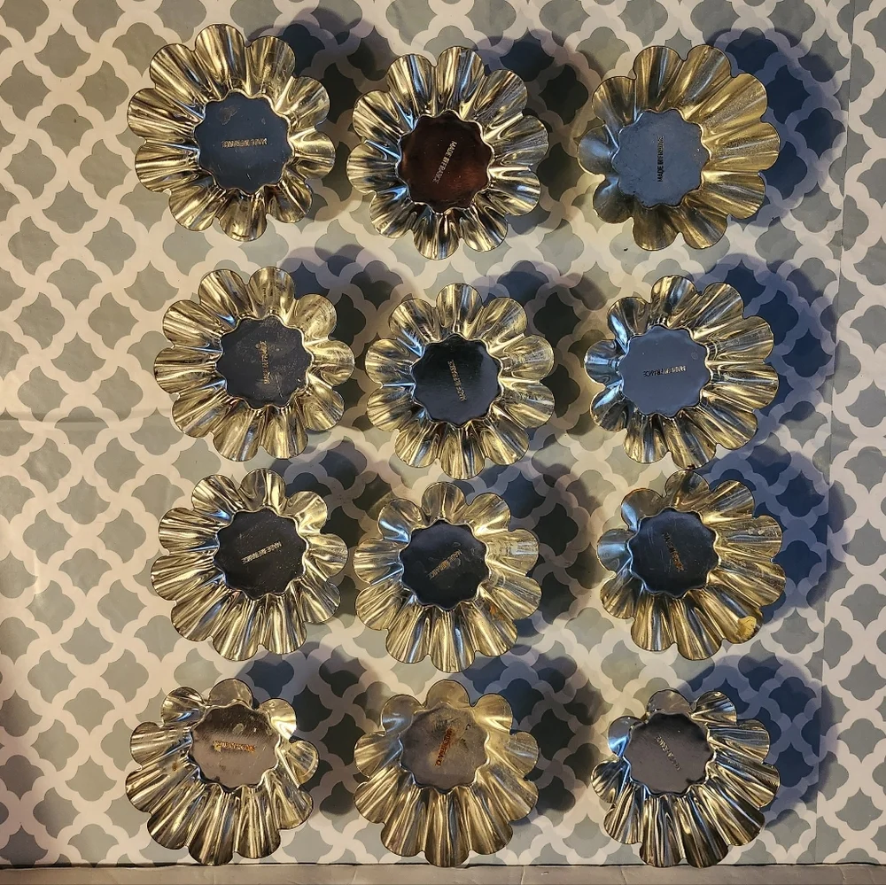 Mini Tart Pans Made in France Set of 12